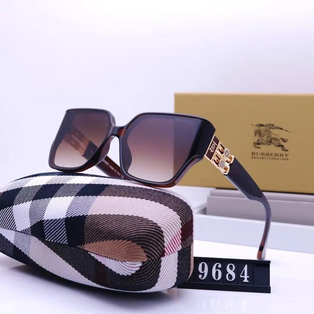 Burberry Eyewear 4277 Shield Sunglasses — 16