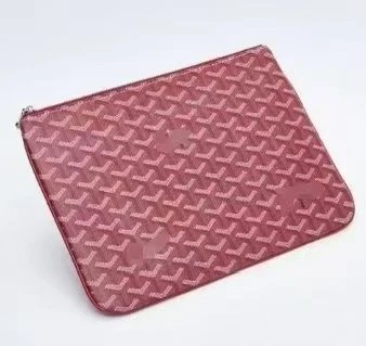 Goyard Travel Bags Zip Toiletry Pouch — Rose red(40*29 cm)