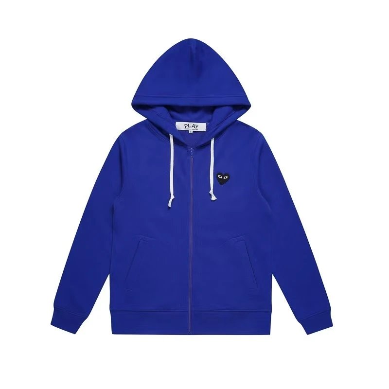 Comme des Garçons Hoodies & Sweatshirts PLAY heart graphic zip-up hoodie — 23