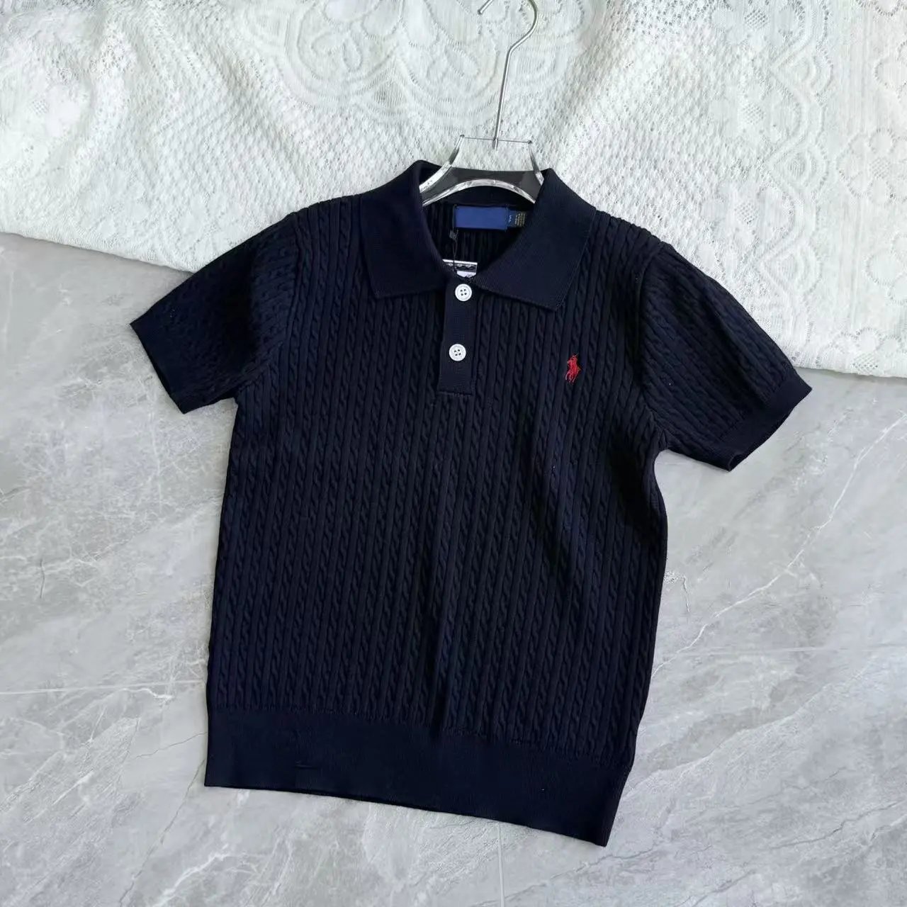 Ralph Lauren T-Shirts Long-Sleeve Custom Slim Fit — 17