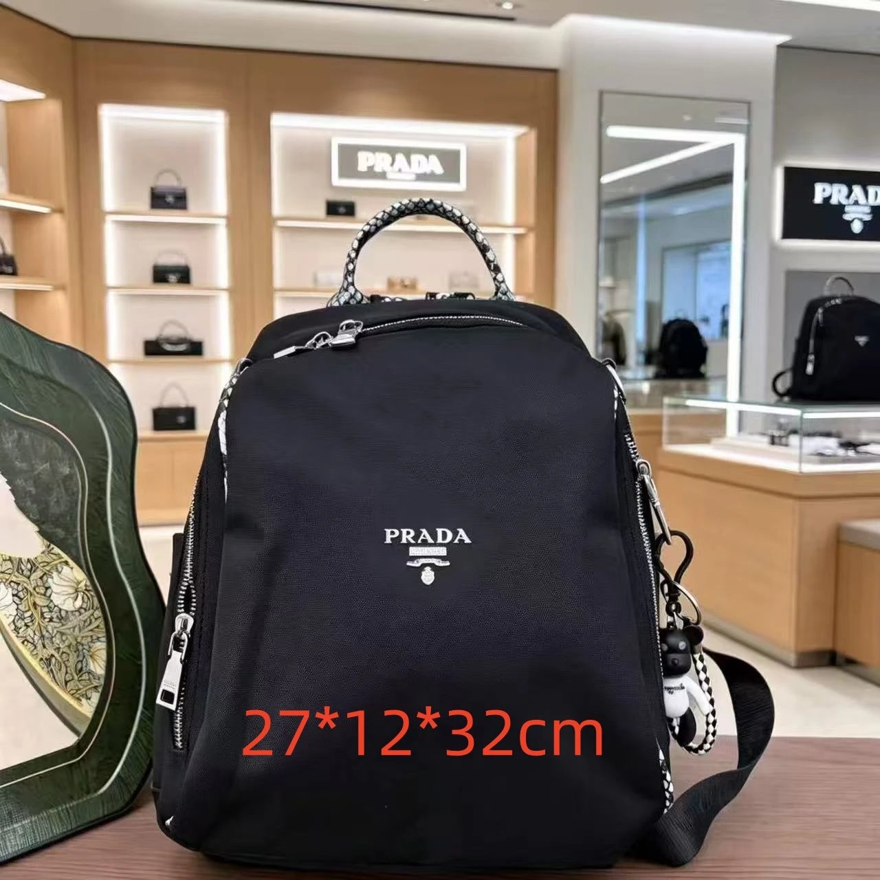 Burberry Crossbody Bags MM01 Check Nylon Bag — 16