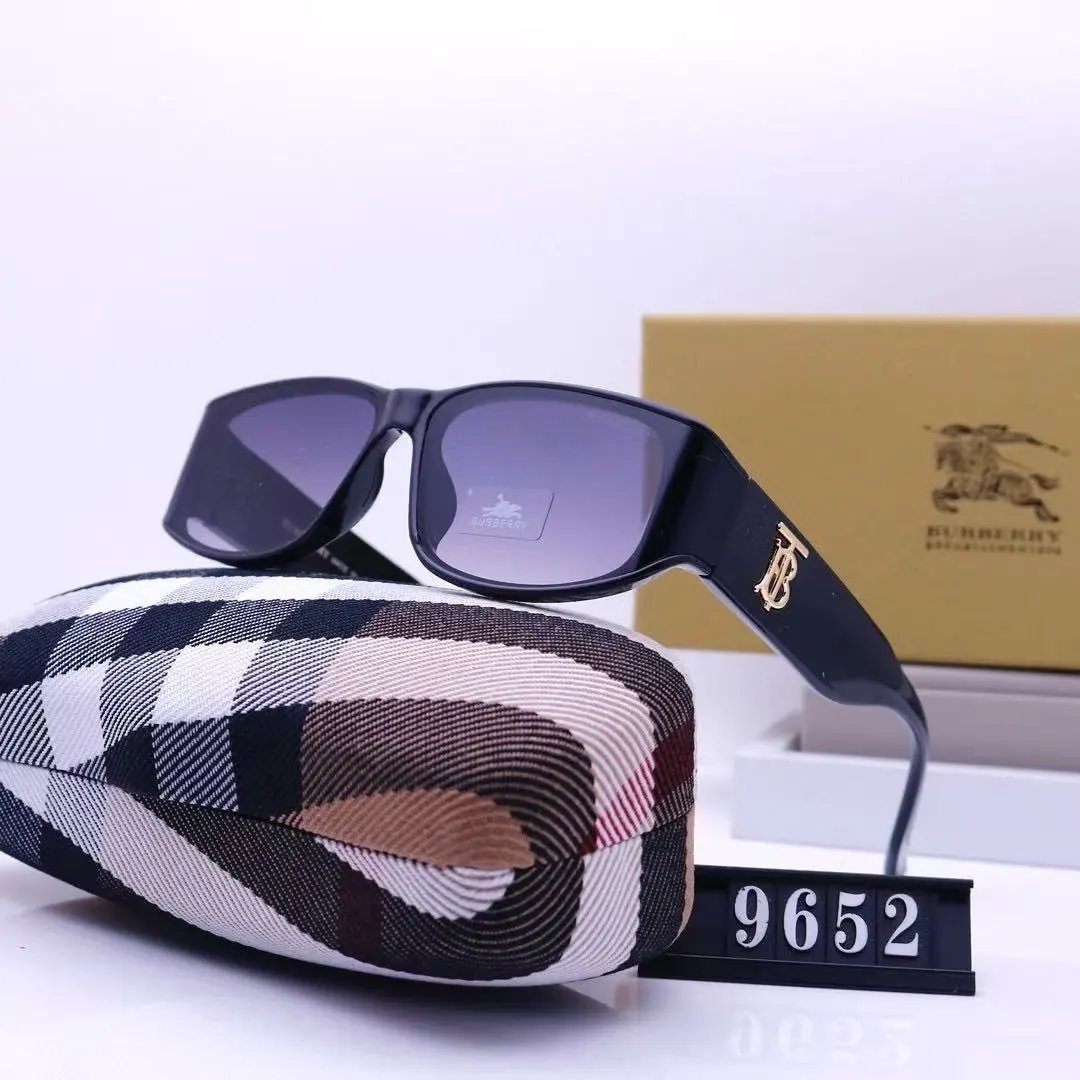 Burberry Eyewear 4277 Shield Sunglasses — 25