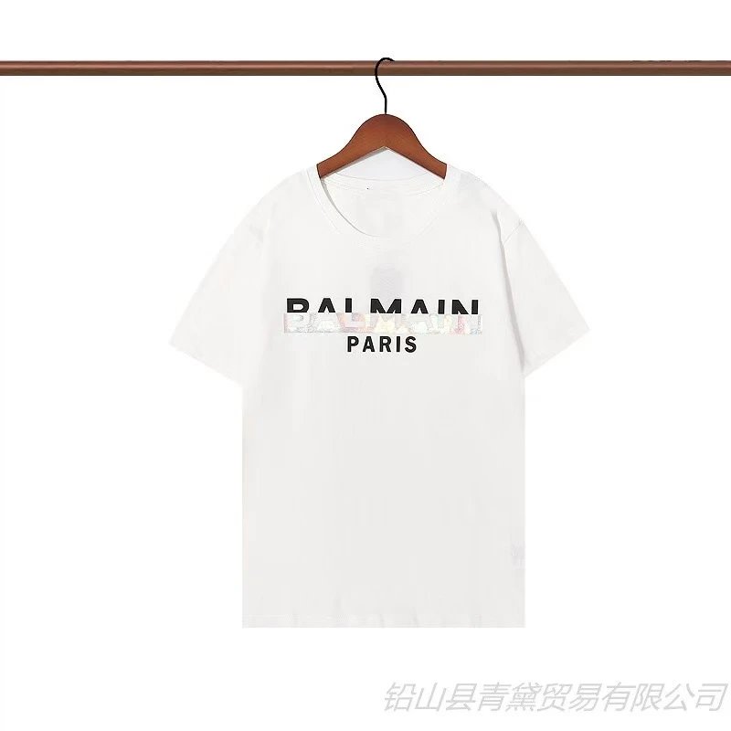 Balmain T-Shirts Logo Print — 36