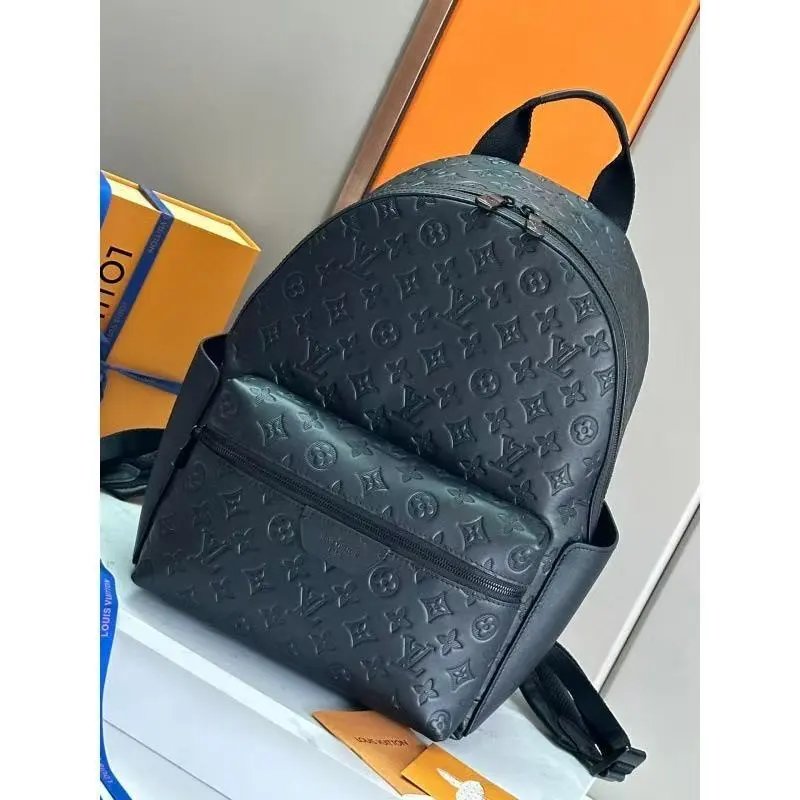 Louis Vuitton Backpacks Monogram backpack with front zip pocket — 18