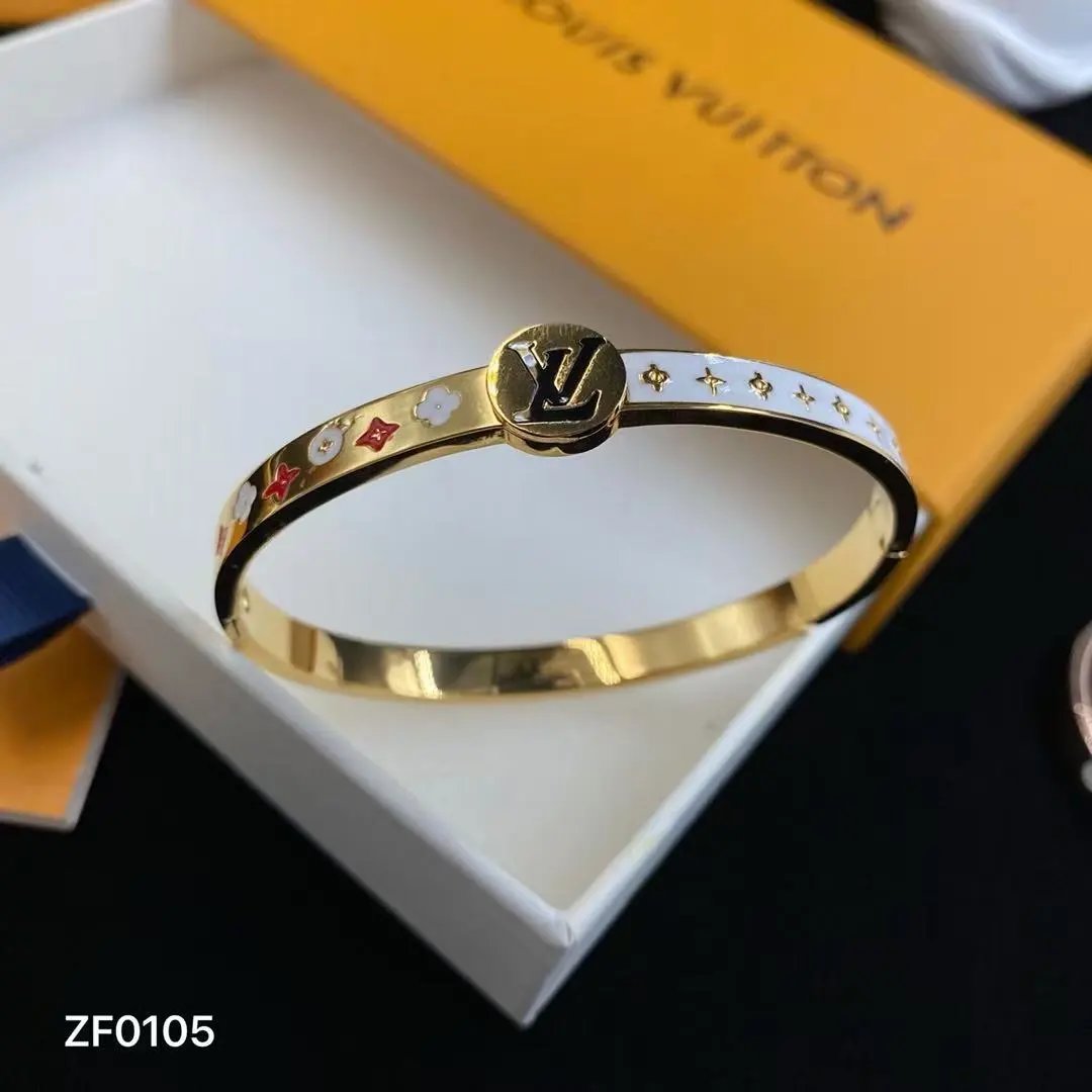 Louis Vuitton Jewelry Leather Bracelet — 32