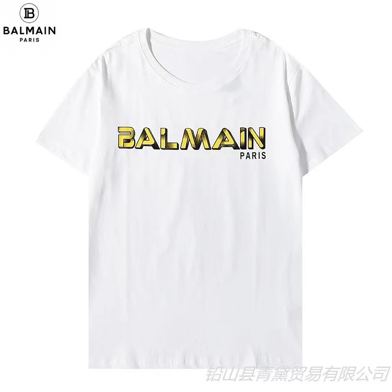 Balmain T-Shirts Logo Print — 21