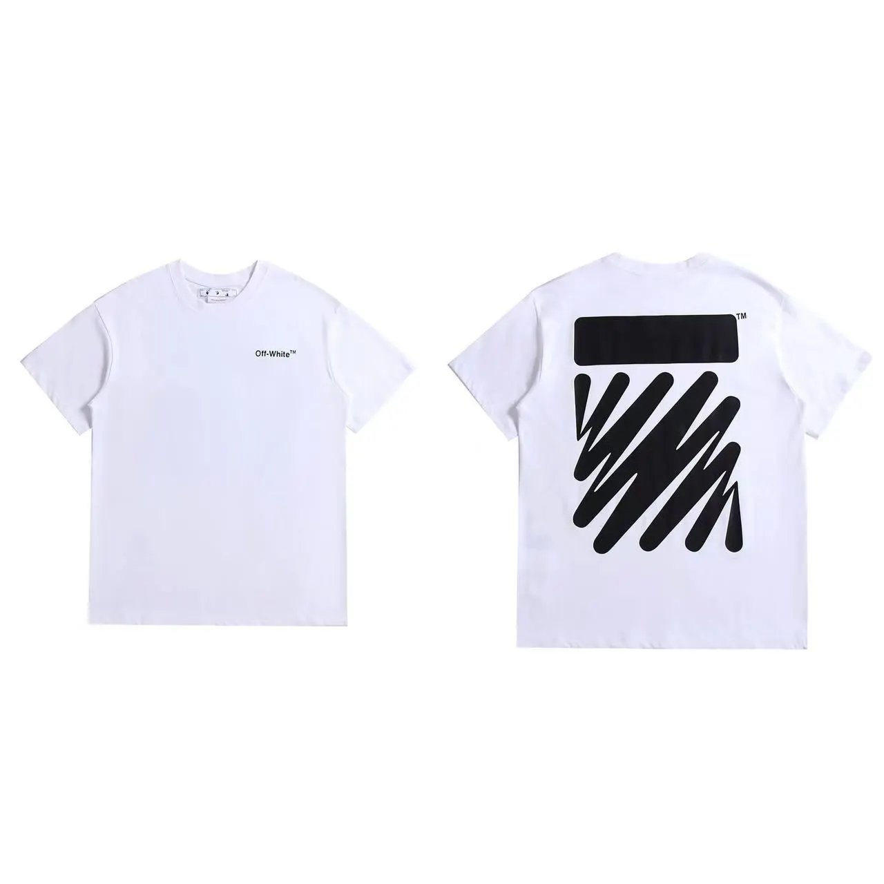 Off-White T-Shirts Graphic Arrow-Print Short-Sleeve T-Shirt — 5
