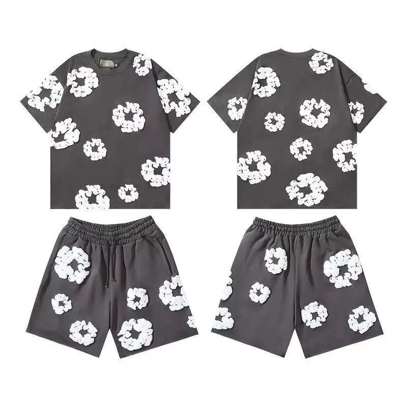 Unbranded Shorts D-0135 Floral Print Drawstring — 35