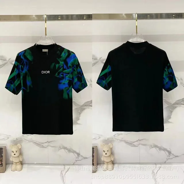 Dior T-Shirts DR42-55 logo graphic short-sleeve product detail image 11