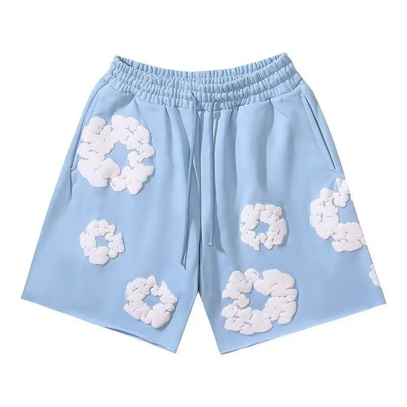 Unbranded Shorts D-0135 Floral Print Drawstring — 15