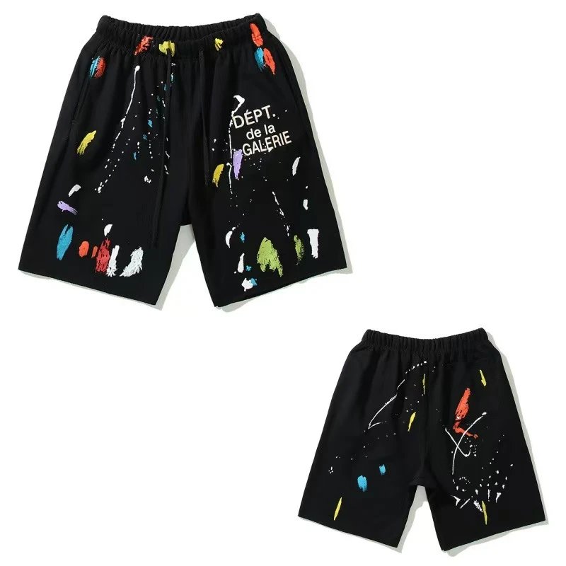 Gallery Dept. Shorts Elastic-waist drawstring logo graphic — 19