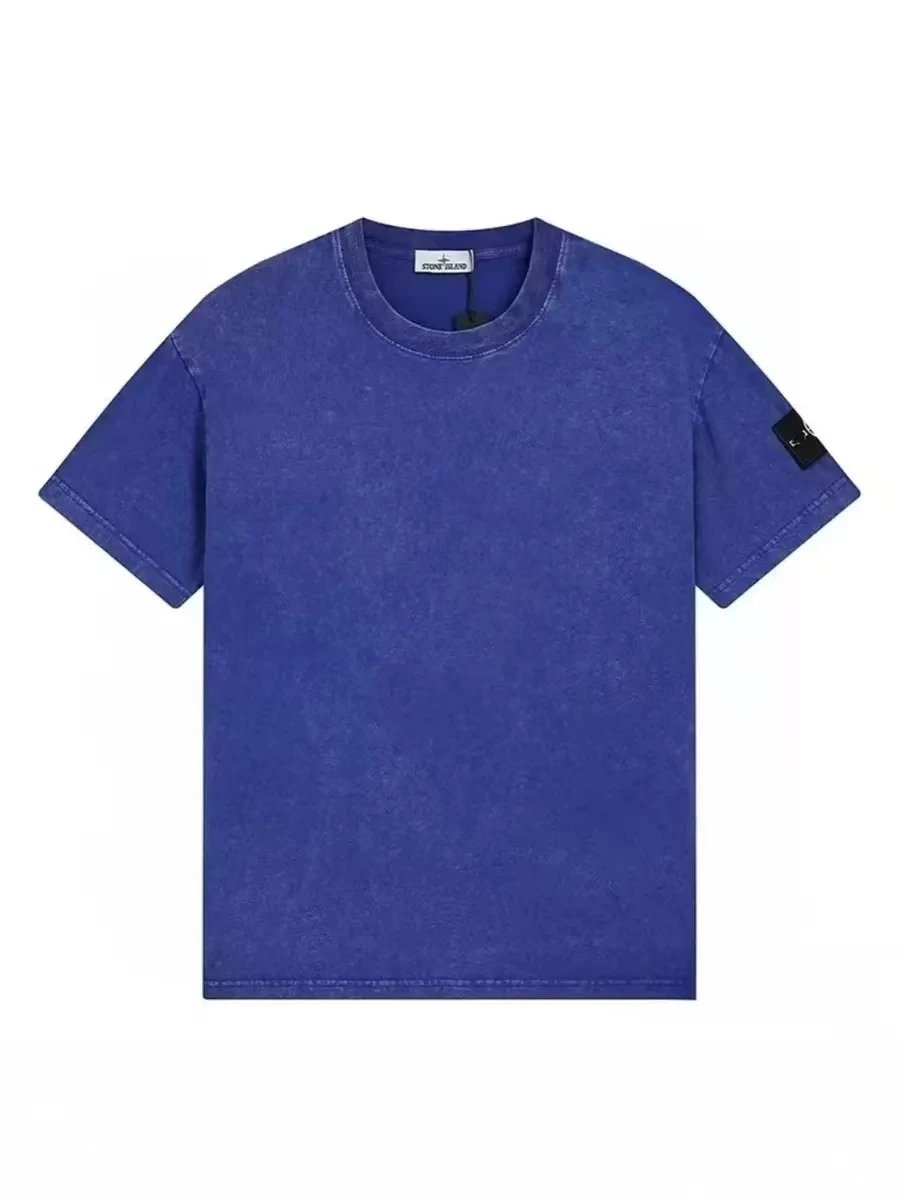 Stone Island T-Shirts 04YHH41 compass-logo short-sleeve T-shirt — 9