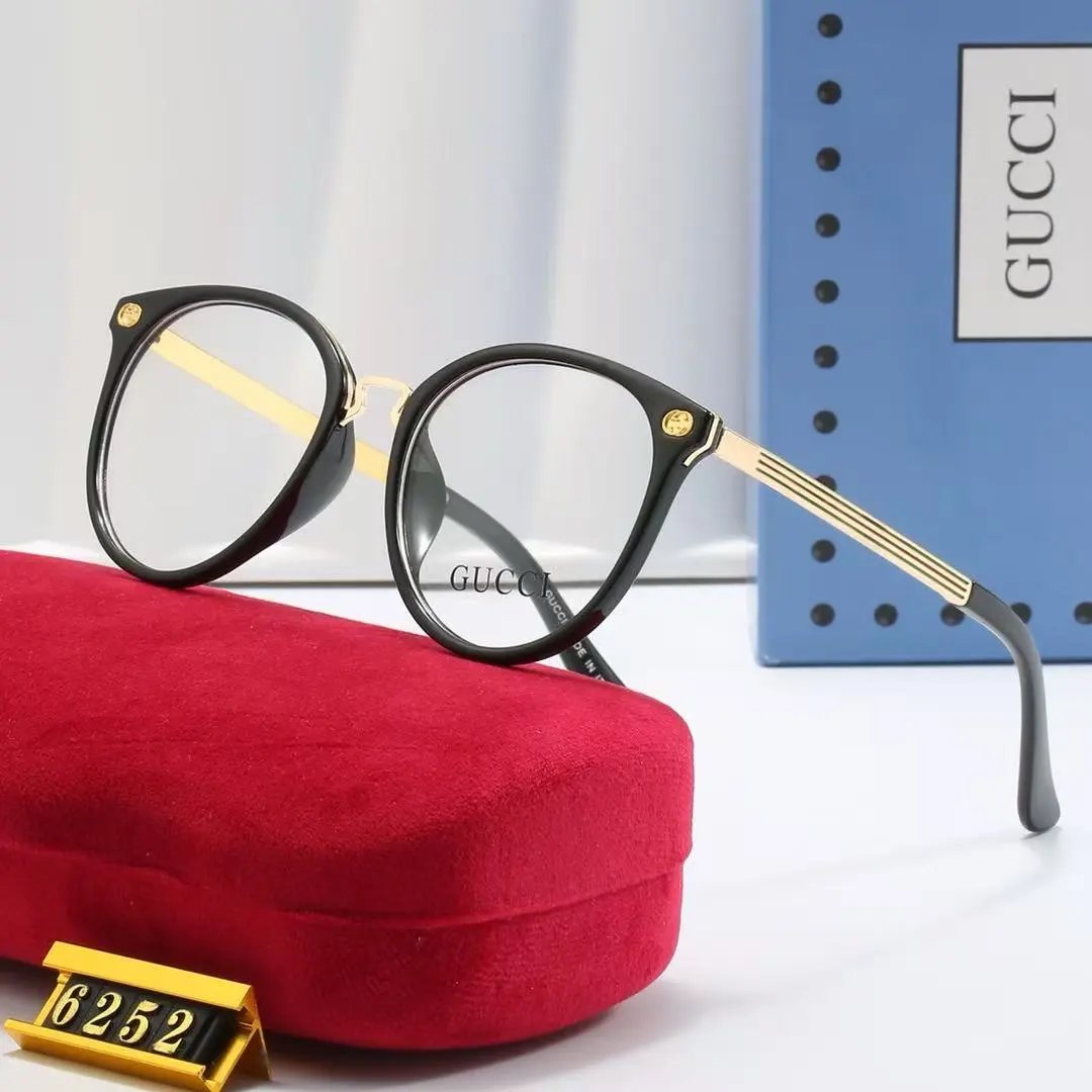 Gucci Eyewear Square Metal-Frame Sunglasses — 18