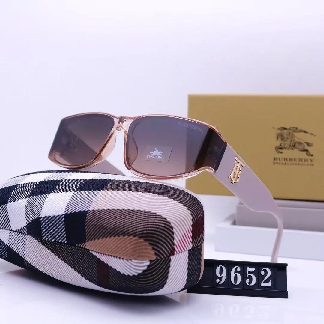 Burberry Eyewear 4277 Shield Sunglasses — 24