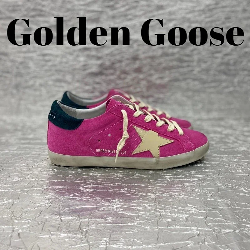 Golden Goose Sneakers Super-Star distressed star — 36