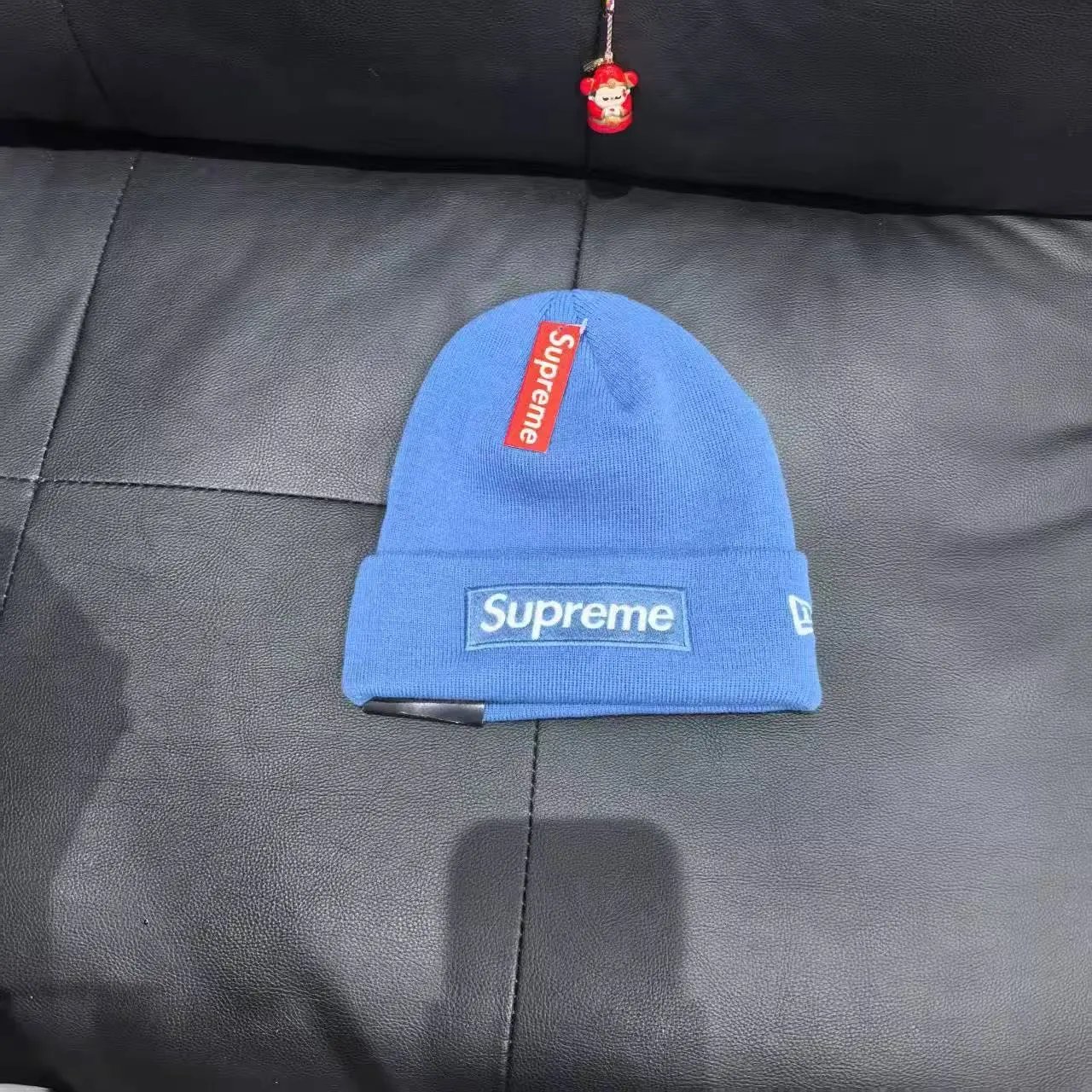 Supreme Hats Bandana Box Logo Knit Beanie — 15