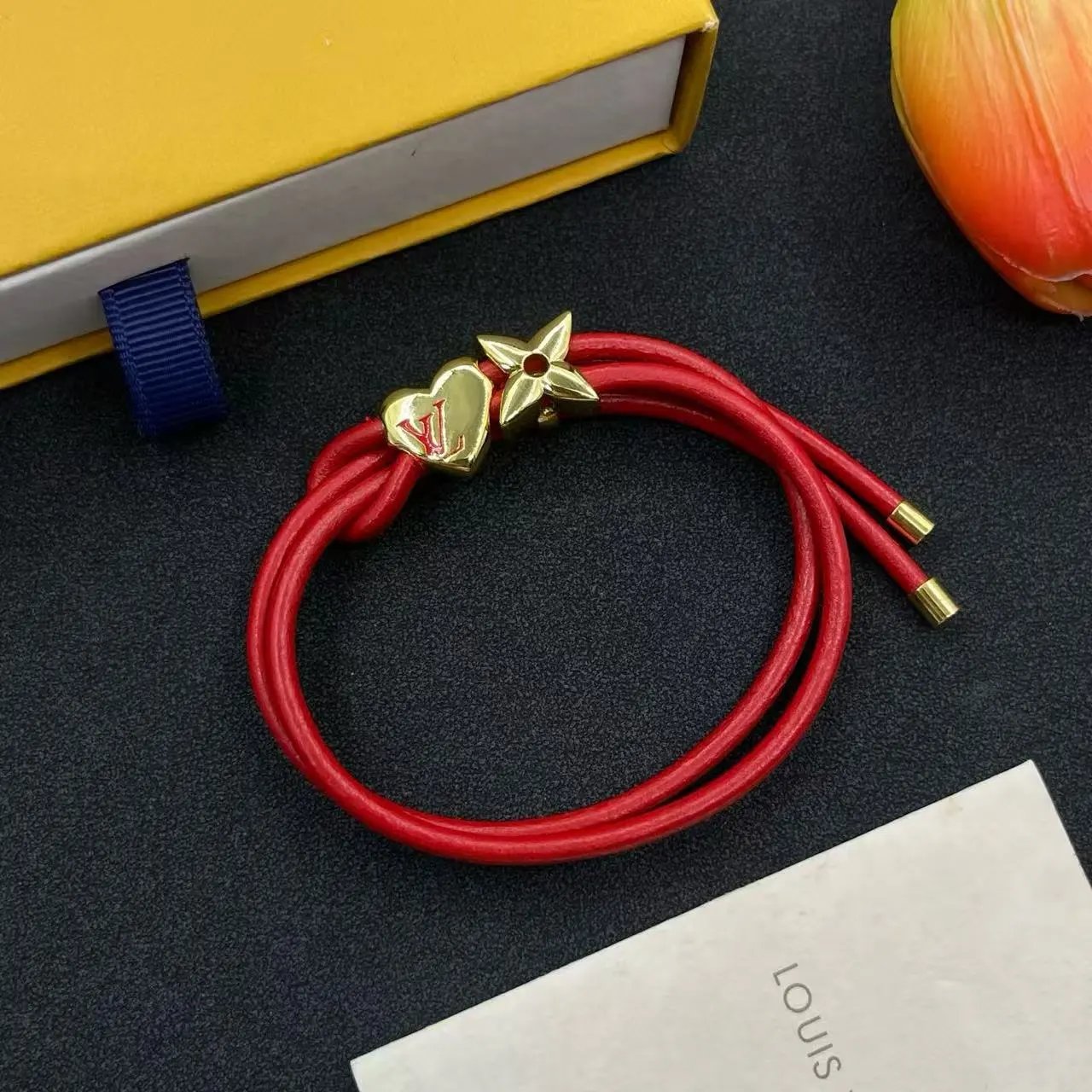 Louis Vuitton Jewelry Leather Bracelet — 26