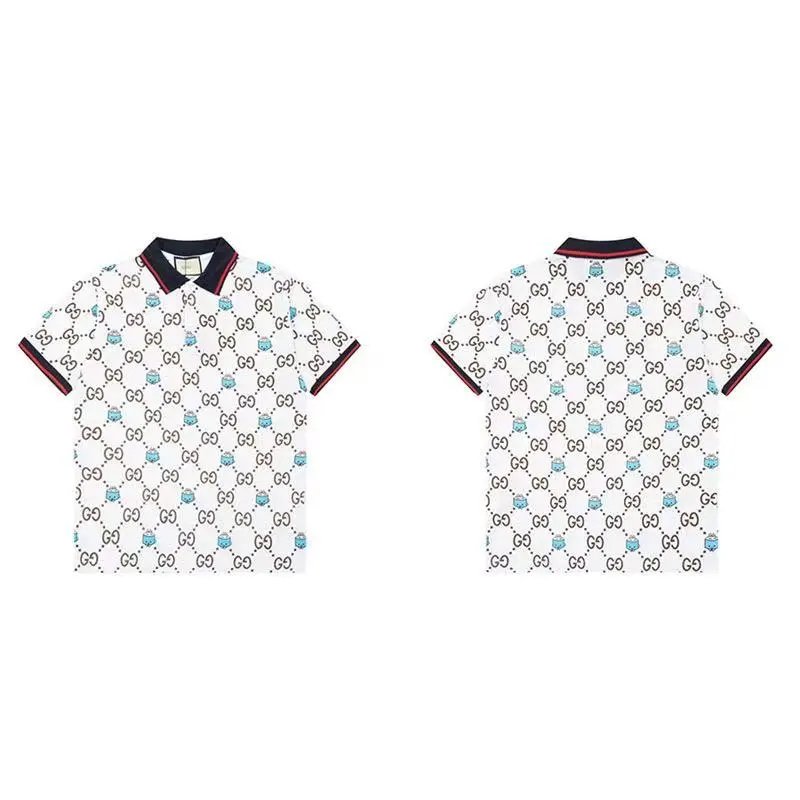 Gucci Shirts Short-Sleeve Polo Shirt — 34