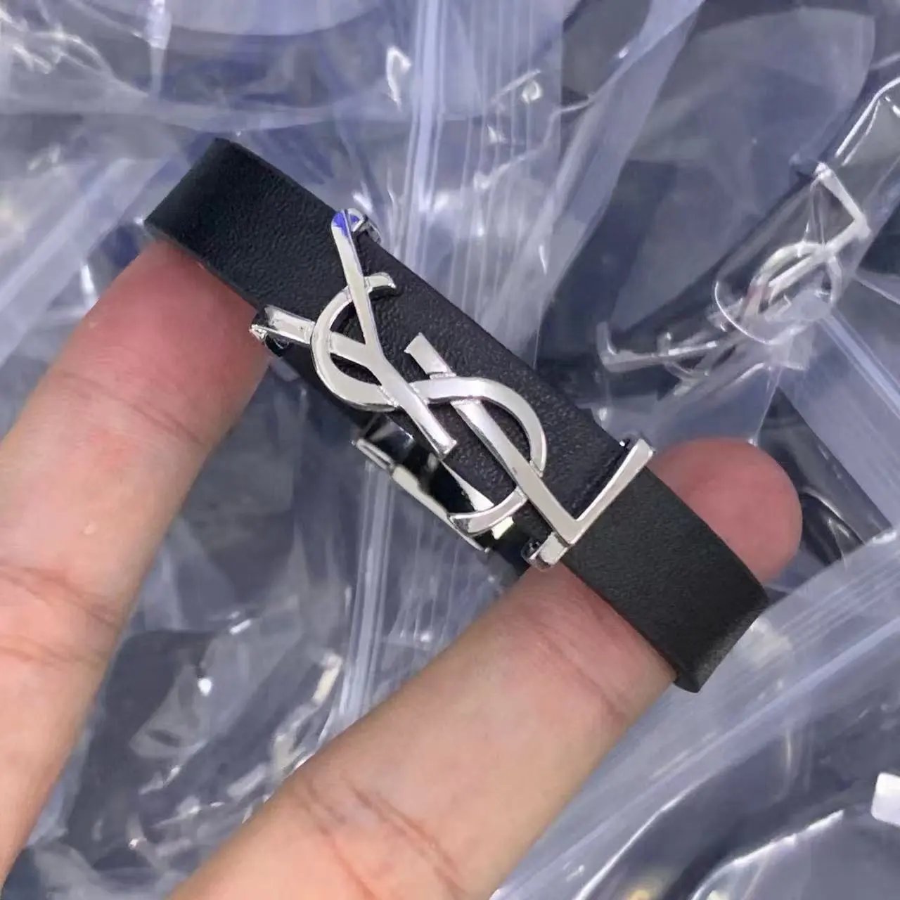 Saint Laurent Jewelry YSL Monogram Bracelet — 3