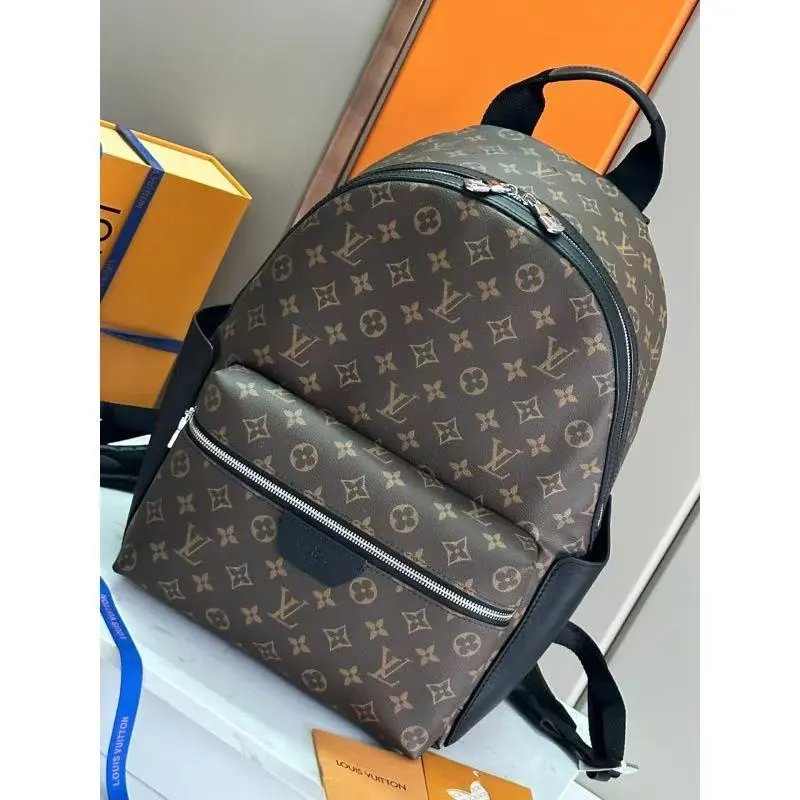 Louis Vuitton Backpacks Monogram backpack with front zip pocket — 19