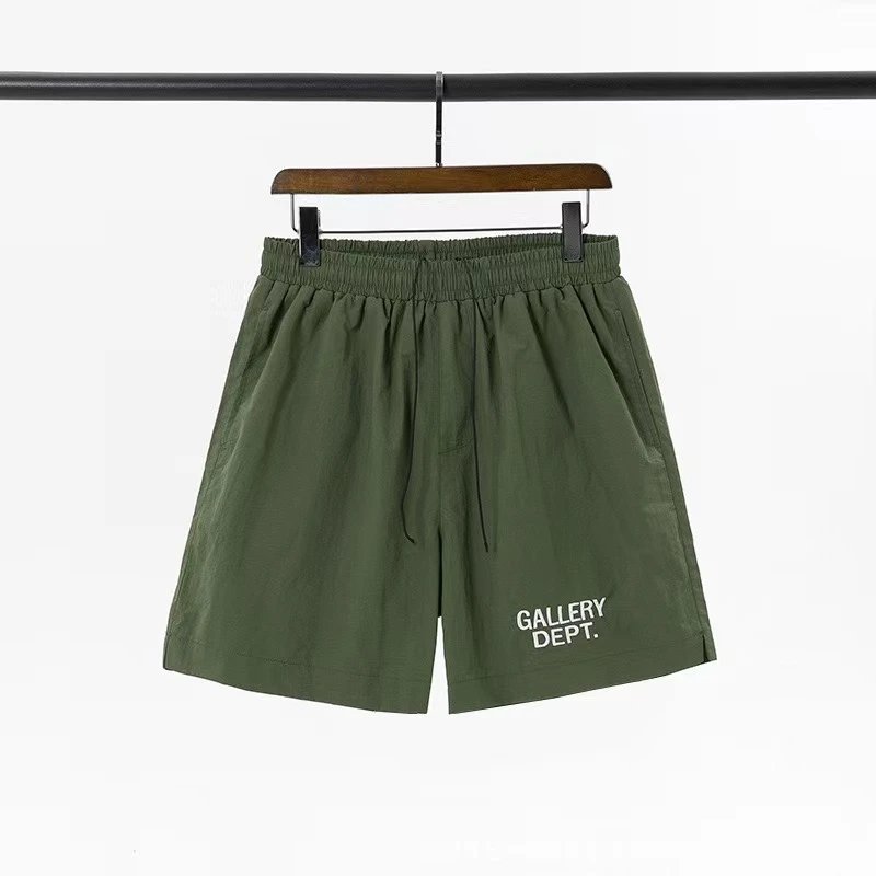 Gallery Dept. Shorts Elastic-waist drawstring logo graphic — 7