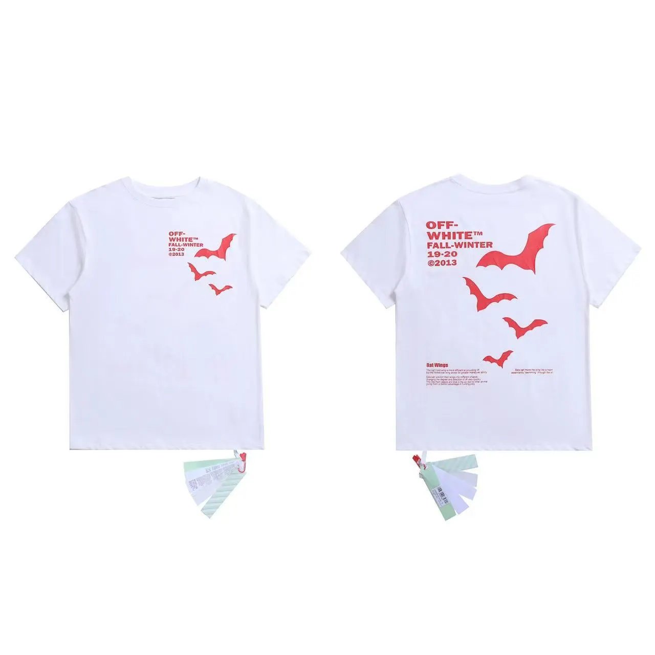 Off-White T-Shirts Graphic Arrow-Print Short-Sleeve T-Shirt — 12