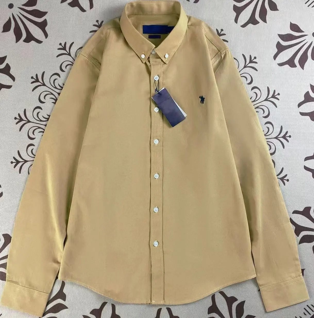 Ralph Lauren Shirts Long-Sleeve Button-Up Shirt — 8