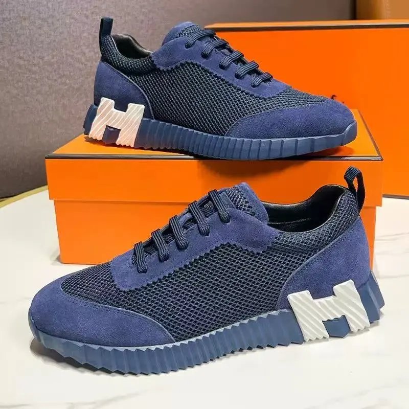 Unbranded Sneakers Low-top lace-up with ribbed sole and heel accent — 20