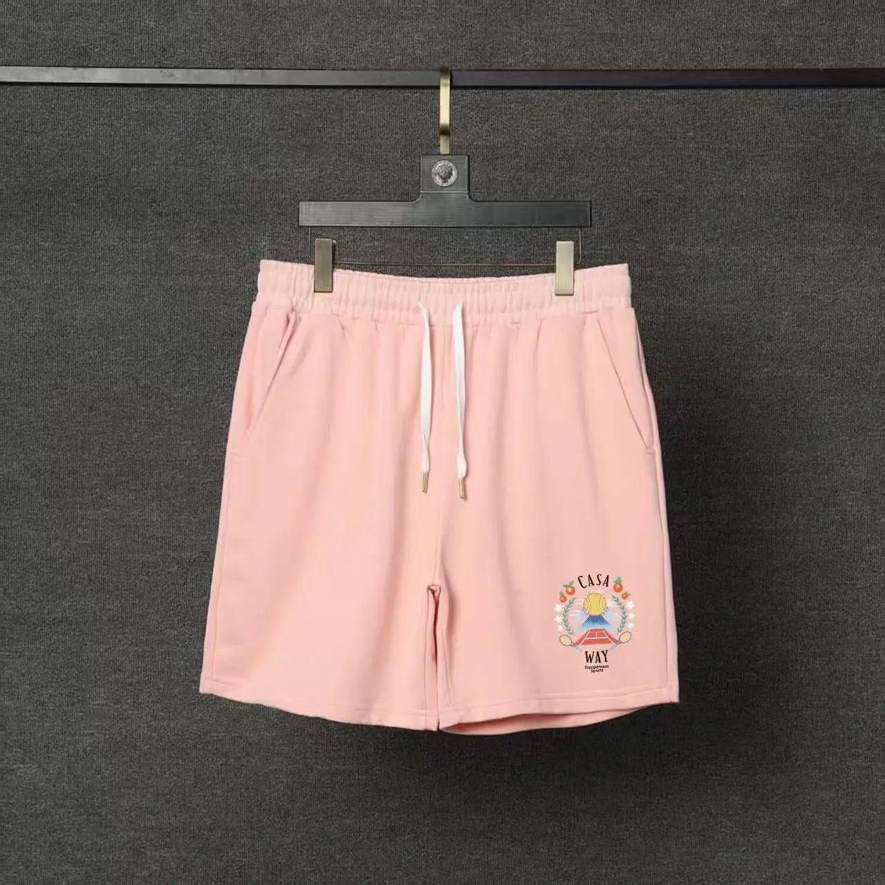 Casablanca Shorts Graphic-print drawstring — 30