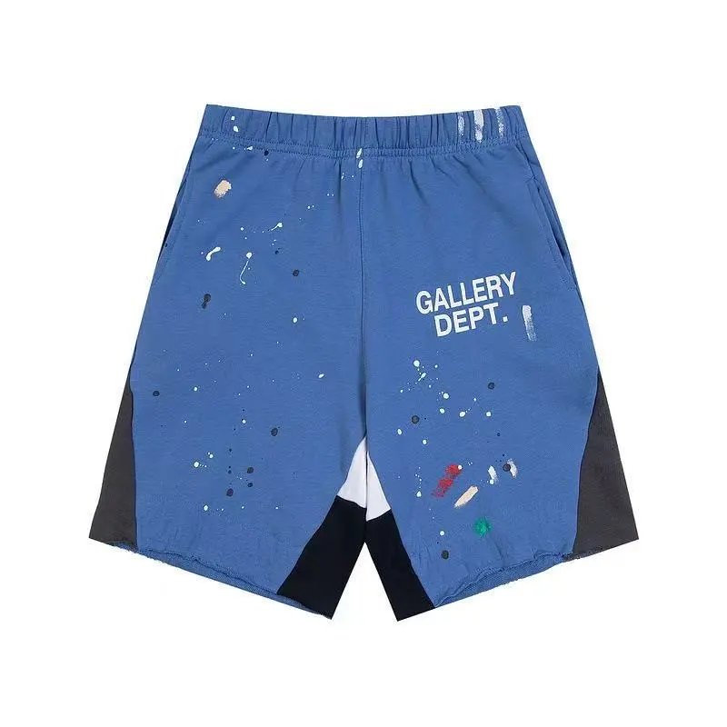Gallery Dept. Shorts Elastic-waist drawstring logo graphic — 37