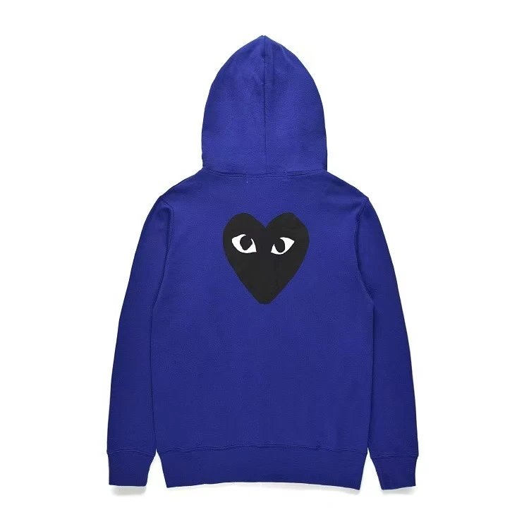 Comme des Garçons Hoodies & Sweatshirts PLAY heart graphic zip-up hoodie — 27