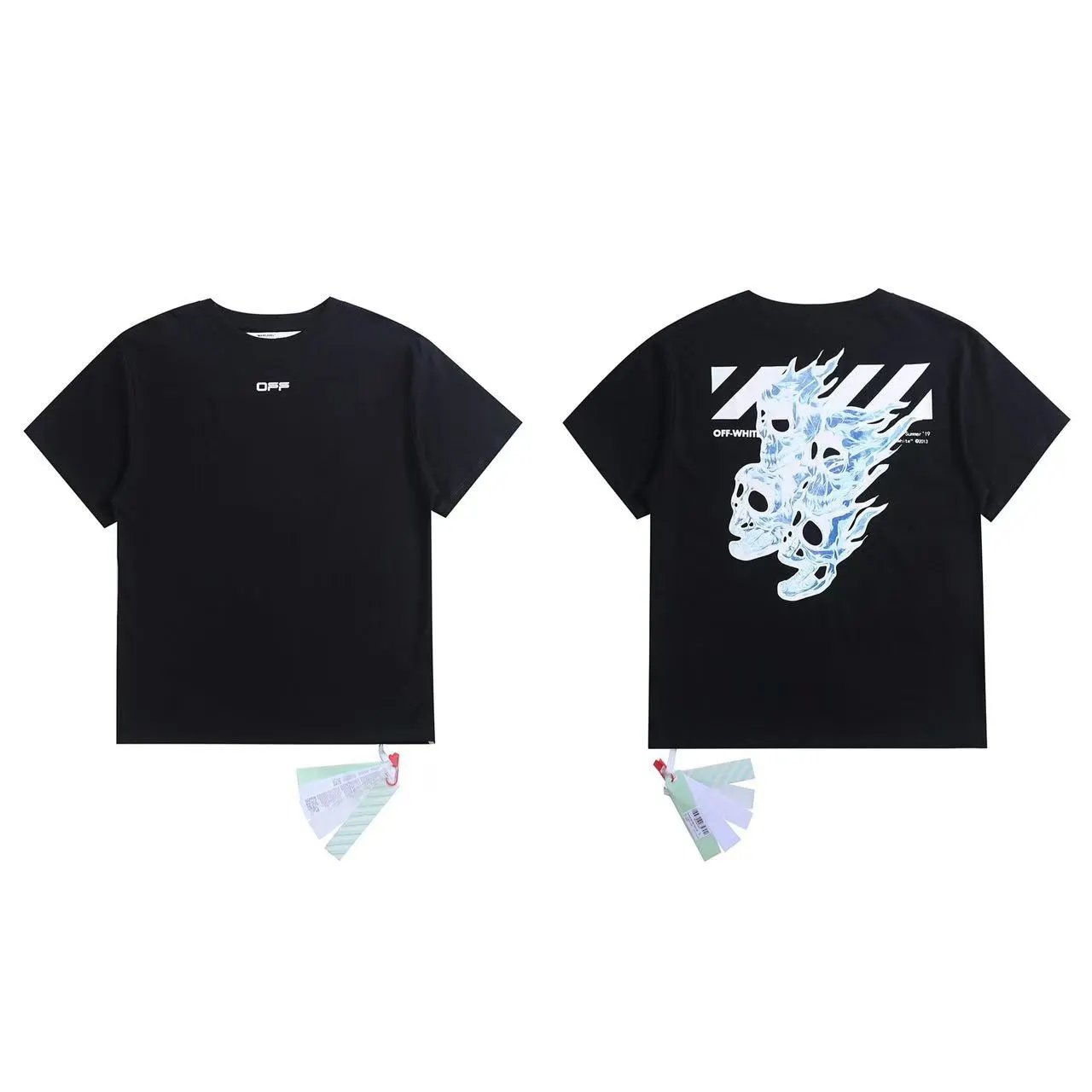 Off-White T-Shirts Graphic Arrow-Print Short-Sleeve T-Shirt — 17