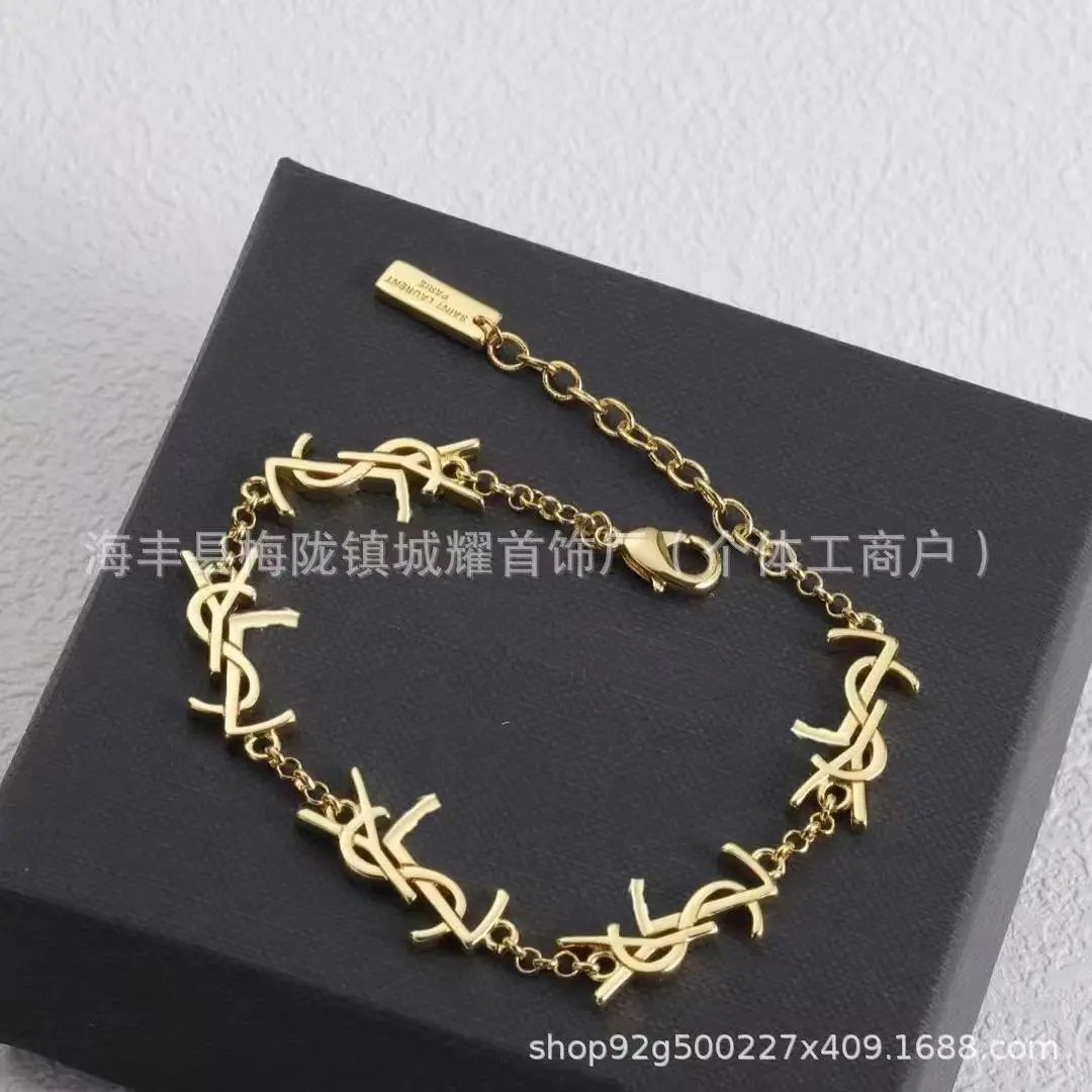 Saint Laurent Jewelry YSL Monogram Bracelet — 27