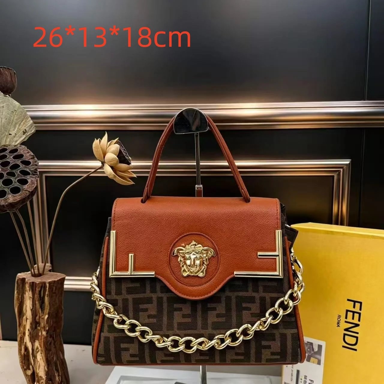 Chanel Crossbody Bags Quilted chain-strap flap bag — 10