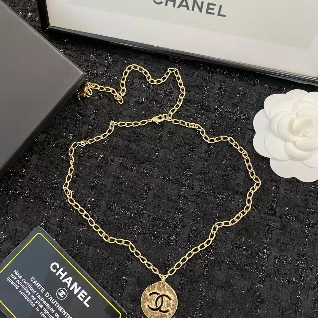 Chanel Jewelry Logo Pendant Necklace — 21