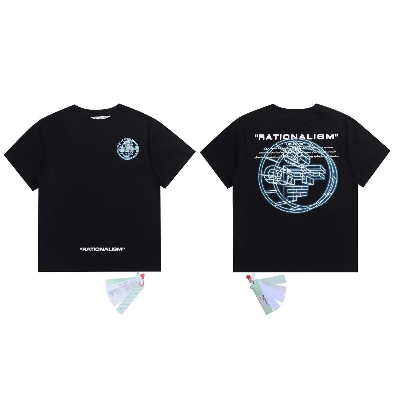 Off-White T-Shirts Graphic Arrow-Print Short-Sleeve T-Shirt — 23