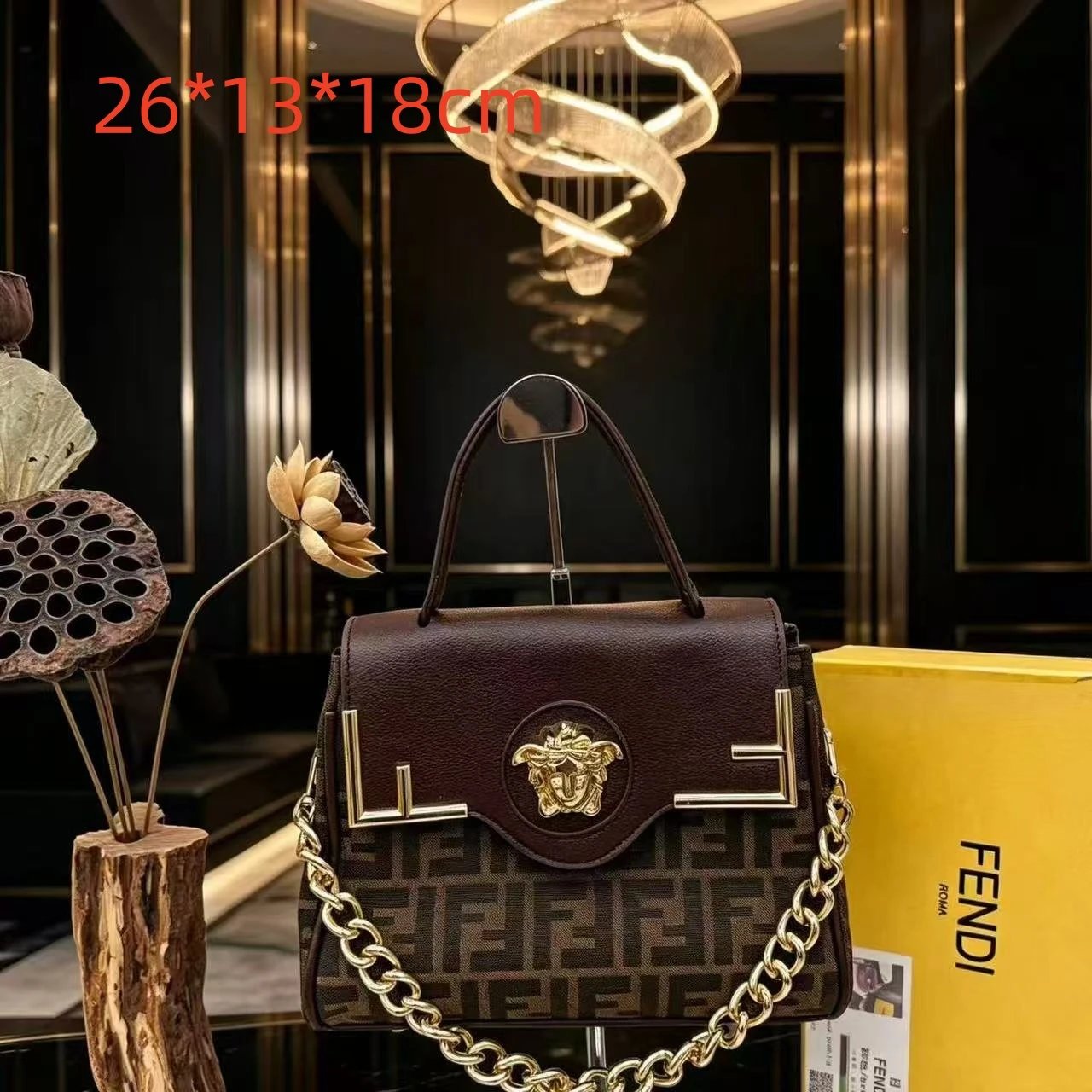 Chanel Crossbody Bags Quilted chain-strap flap bag — 11