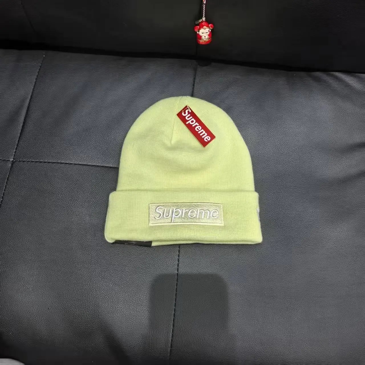 Supreme Hats Bandana Box Logo Knit Beanie — 16