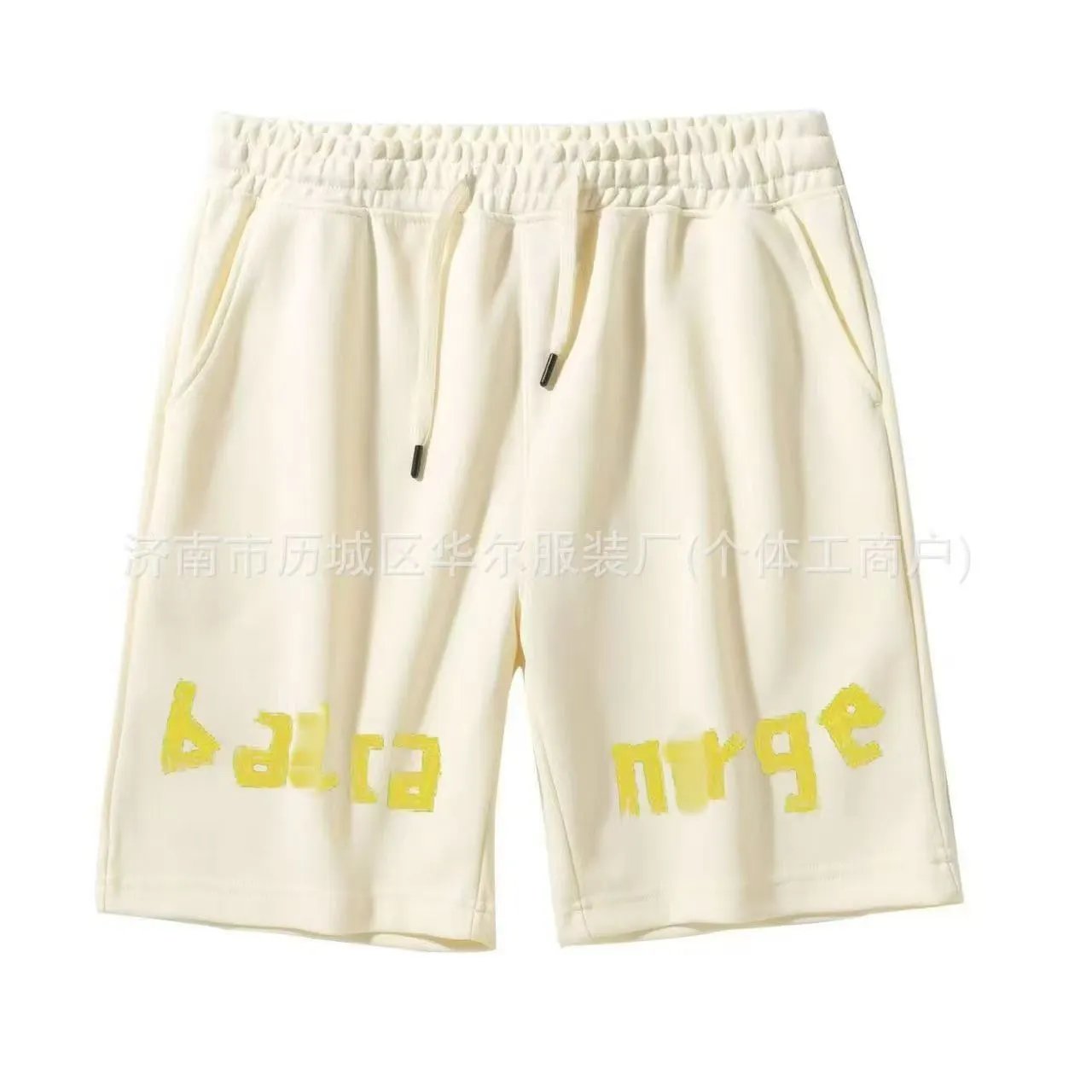 Balenciaga Shorts Logo-print drawstring — 27