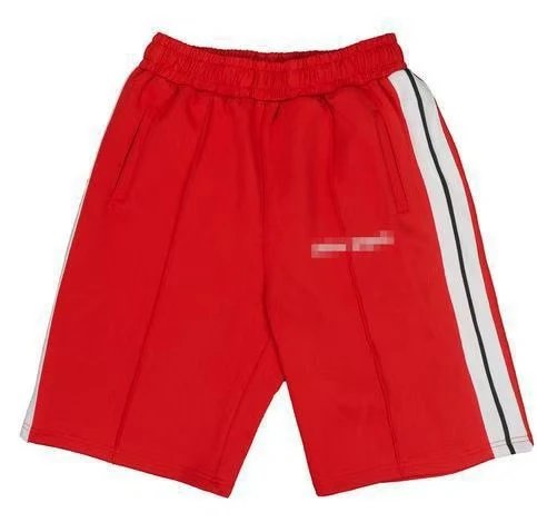 Palm Angels Shorts Elastic-Waist Side-Stripe — 17