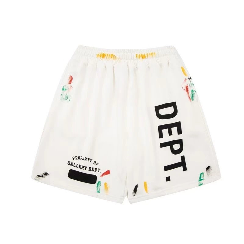 Gallery Dept. Shorts Elastic-waist drawstring logo graphic — 25