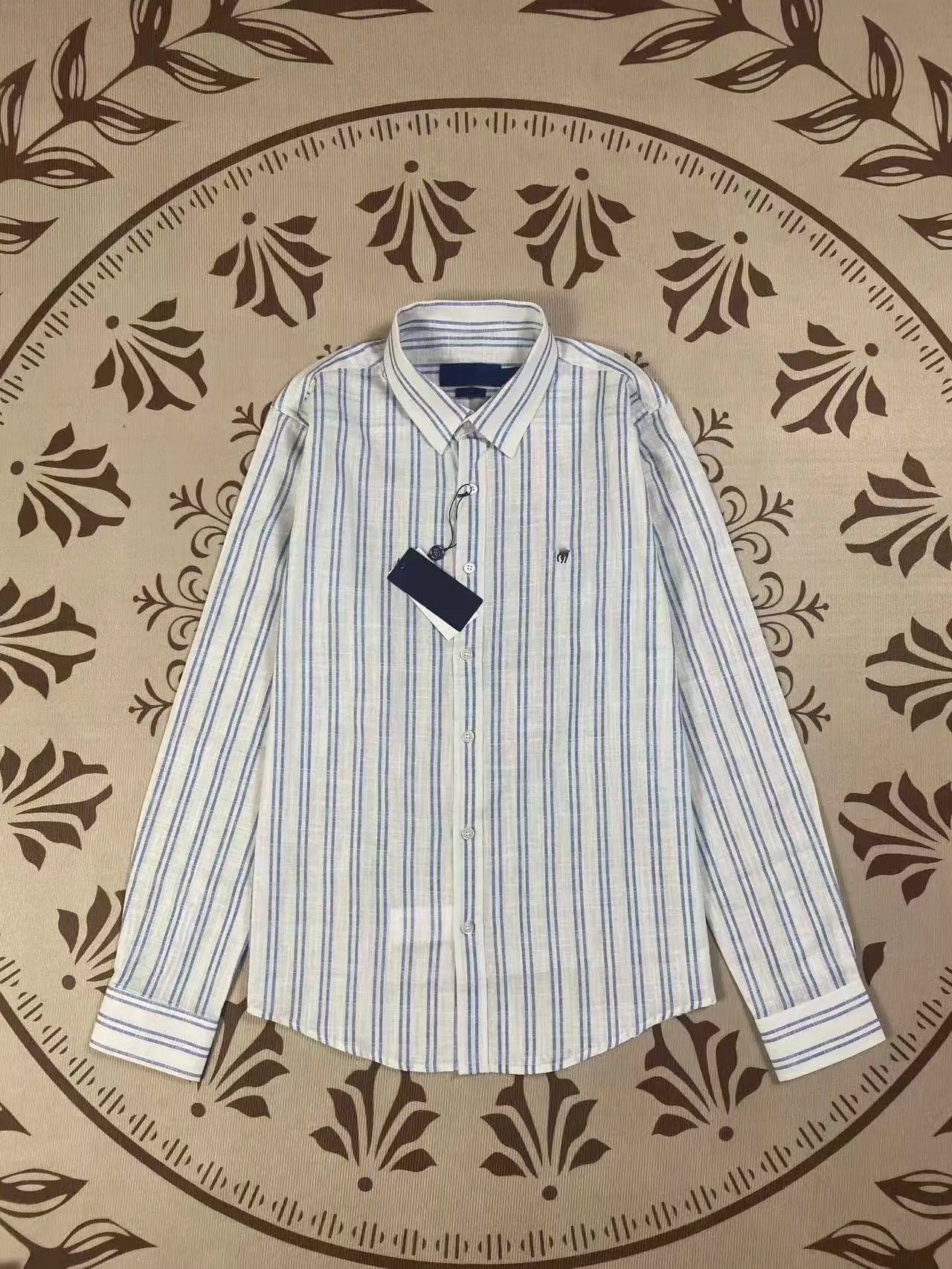 Polo Ralph Lauren Shirts Long-Sleeve Button-Down Shirt with Embroidered Pony — 13