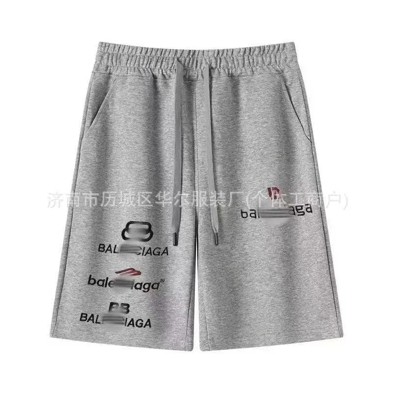 Balenciaga Shorts Logo-print drawstring — 26