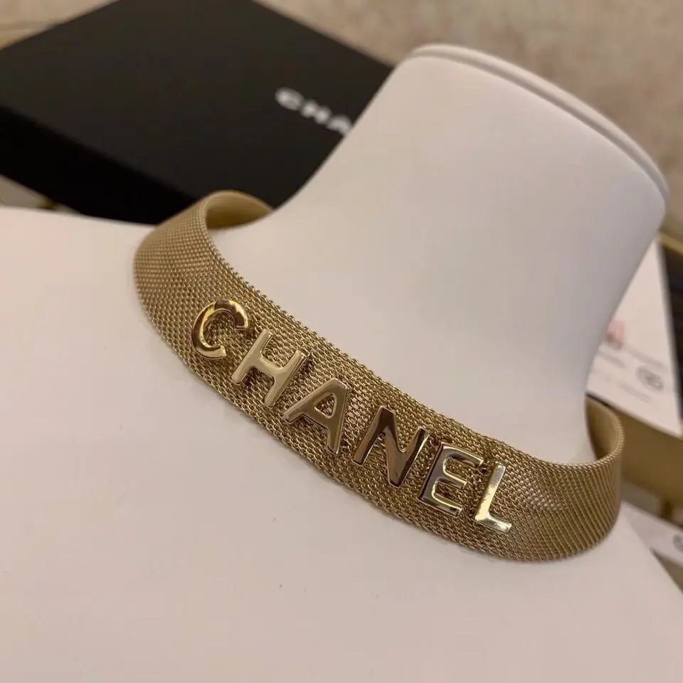 Chanel Jewelry Logo Pendant Necklace — 23