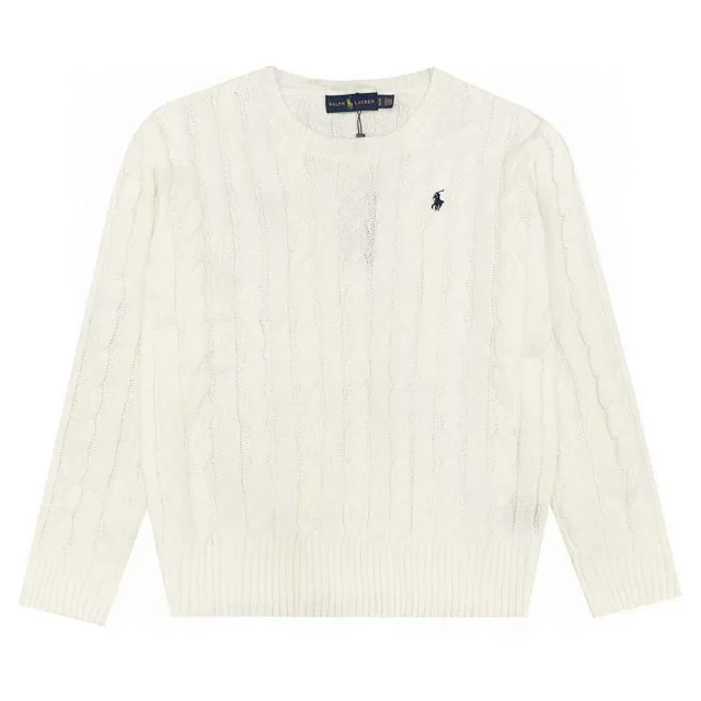 Ralph Lauren Knitwear Cable-Knit Crewneck Sweater product detail image 3