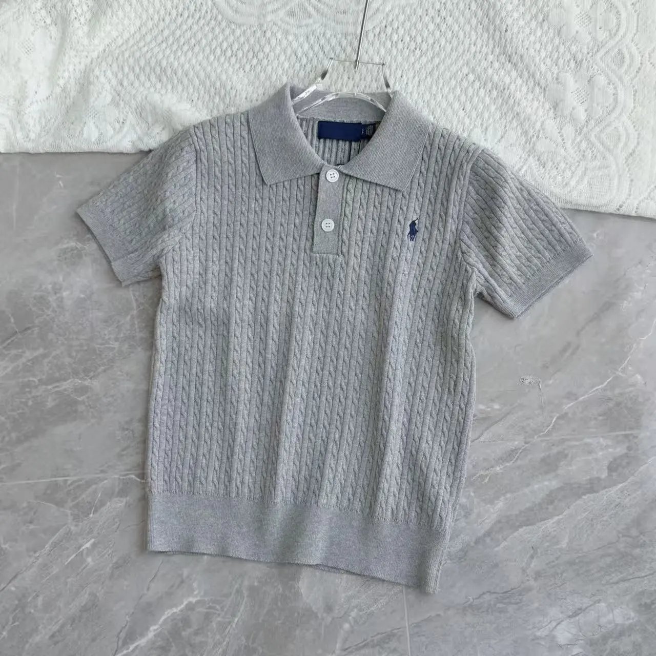 Ralph Lauren T-Shirts Long-Sleeve Custom Slim Fit — 16