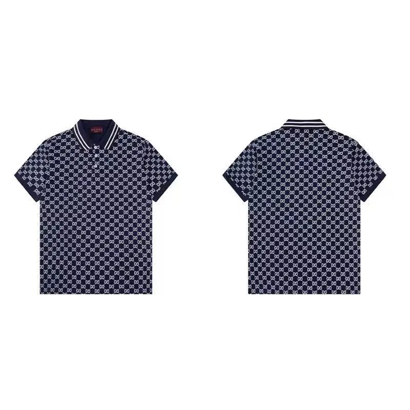 Gucci Shirts Short-Sleeve Polo Shirt — 40