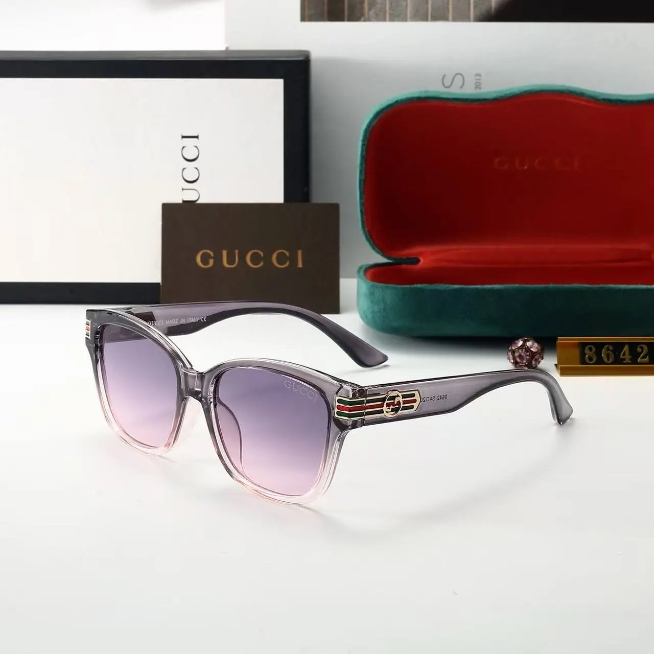 Gucci Eyewear 2293 Oversized Square Sunglasses — 17