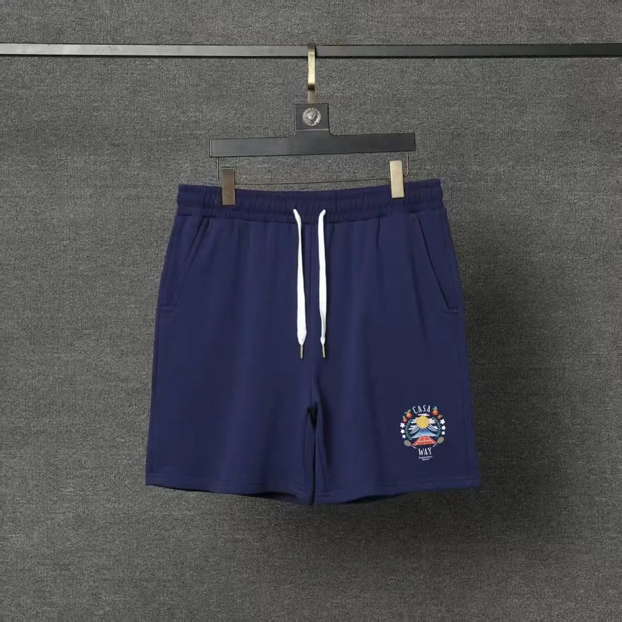 Casablanca Shorts Graphic-print drawstring — 31