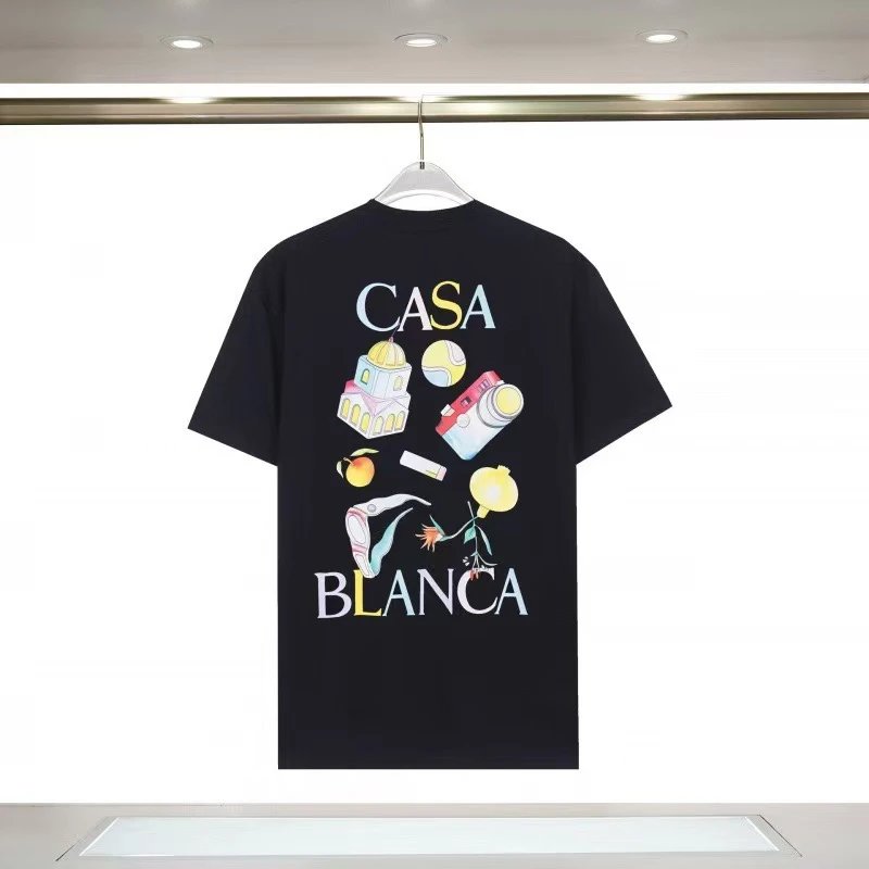 Casablanca T-Shirts Graphic Print T-Shirt — 20